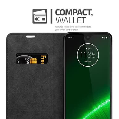 Motorola MOTO G7 / G7 PLUS lommebokdeksel case (rød)