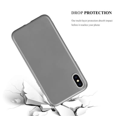 Deksel iPhone XS MAX Case Cover (grå)