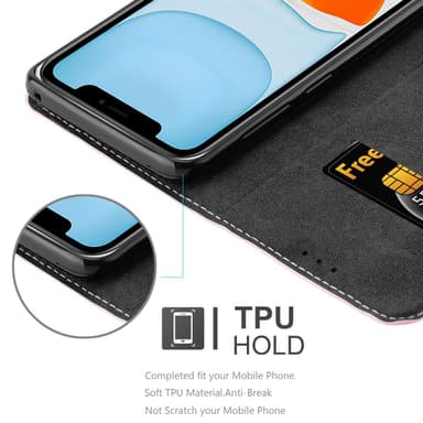iPhone 11 Deksel Case Cover (rosa)
