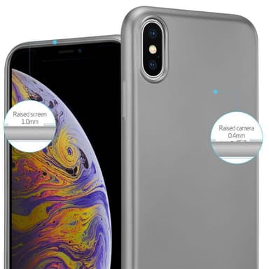 Deksel iPhone XS MAX Case Cover (grå)