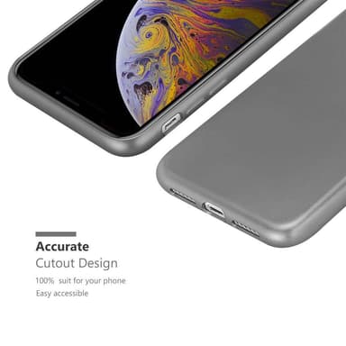 Deksel iPhone XS MAX Case Cover (grå)