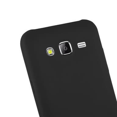 Deksel Samsung Galaxy J5 2015 Silikon cover (svart)