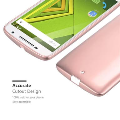 Deksel Motorola MOTO X PLAY Case Cover (rosa)