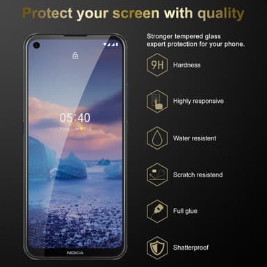 Nokia 5.4 Skjermbeskytter Skärmskydd