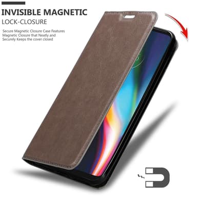 Motorola MOTO G 5G PLUS lommebokdeksel case (brun)