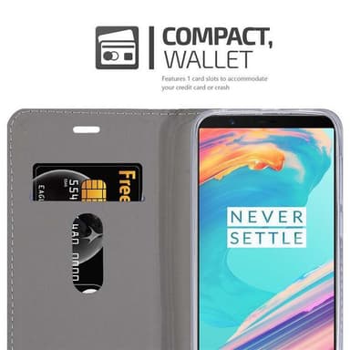 OnePlus 5T lommebokdeksel etui (blå)