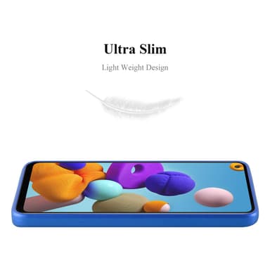 Deksel Samsung Galaxy A21s Case Cover (blå)