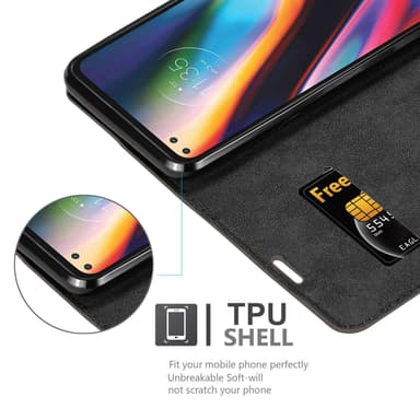 Motorola MOTO G 5G PLUS lommebokdeksel case (brun)
