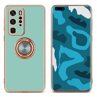 Huawei P40 PRO silikondeksel case (turkis)