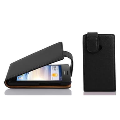 Huawei ASCEND G330 Deksel Cover Etui (svart)