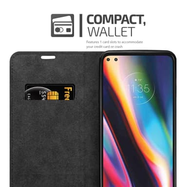 Motorola MOTO G 5G PLUS lommebokdeksel case (brun)