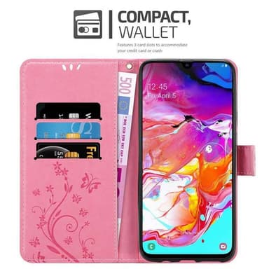 Samsung Galaxy A70 / A70s lommebokdeksel Blomster