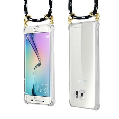 Samsung Galaxy S6 Deksel med Halskjede (svart)
