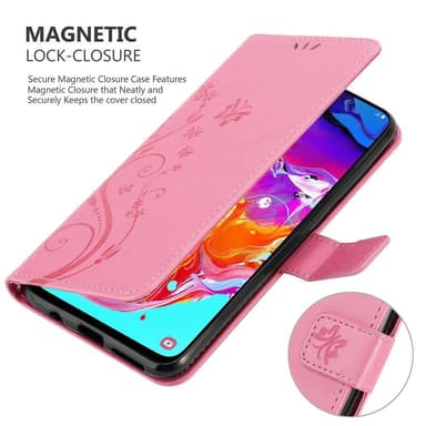 Samsung Galaxy A70 / A70s lommebokdeksel Blomster