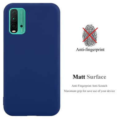Deksel Xiaomi RedMi 9T / POCO M3 Silikon cover (blå)