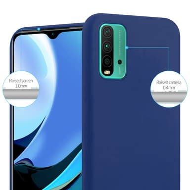 Deksel Xiaomi RedMi 9T / POCO M3 Silikon cover (blå)
