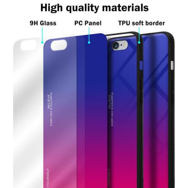 Deksel iPhone 6 PLUS / 6S PLUS Case Cover (svart)