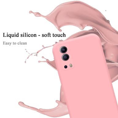 Vivo Y52 5G / Y72 5G silikondeksel case (rosa)