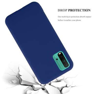 Deksel Xiaomi RedMi 9T / POCO M3 Silikon cover (blå)
