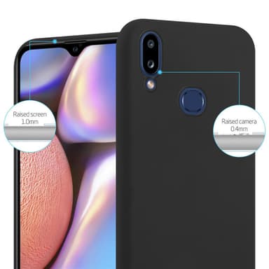 Deksel Samsung Galaxy A10s / M01s Silikon cover (svart)