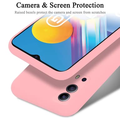 Vivo Y52 5G / Y72 5G silikondeksel case (rosa)