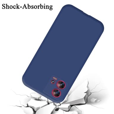 Motorola EDGE 30 FUSION silikondeksel case (blå)