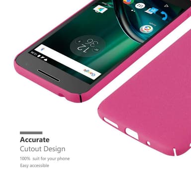Motorola MOTO G4 PLAY Hardt Deksel Cover (rosa)