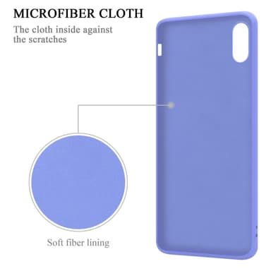 Deksel iPhone XR Ring Case (lilla)