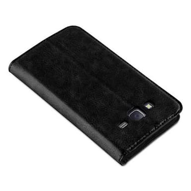 Samsung Galaxy J5 2015 lommebokdeksel case (svart)