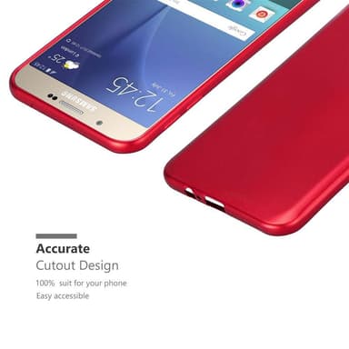 Deksel Samsung Galaxy A8 2015 Case Cover (rød)