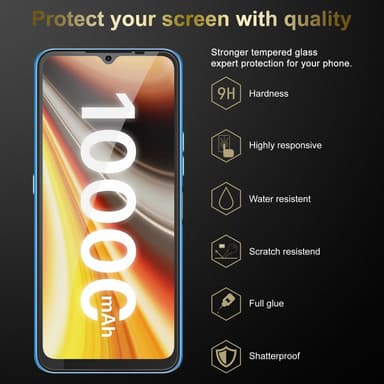 Umidigi Power 7 MAX 3x Skjermbeskytter Skärmskydd