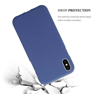 Deksel iPhone XS MAX case (blå)