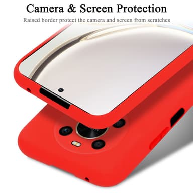 Honor MAGIC 4 LITE silikondeksel case (Rød)
