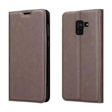 Samsung Galaxy A8 2018 lommebokdeksel case (brun)