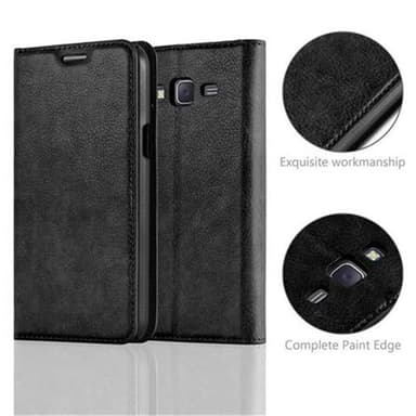 Samsung Galaxy J5 2015 lommebokdeksel case (svart)