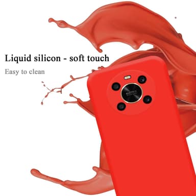 Honor MAGIC 4 LITE silikondeksel case (Rød)