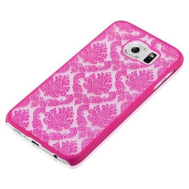 Samsung Galaxy S6 Hardt Deksel Cover (rosa)