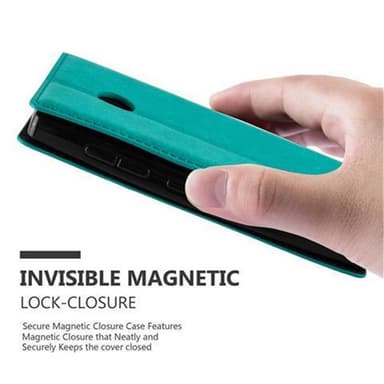 Nokia Lumia 435 lommebokdeksel case (turkis)