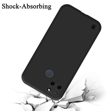 Realme C21Y / C25Y silikondeksel case (svart)