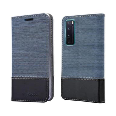 Huawei NOVA 7 5G lommebokdeksel etui (blå)