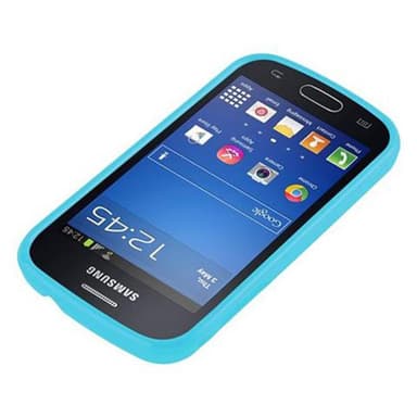 Samsung Galaxy TREND LITE Deksel Case Cover (blå)