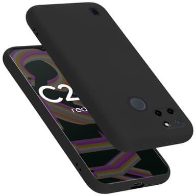 Realme C21Y / C25Y silikondeksel case (svart)