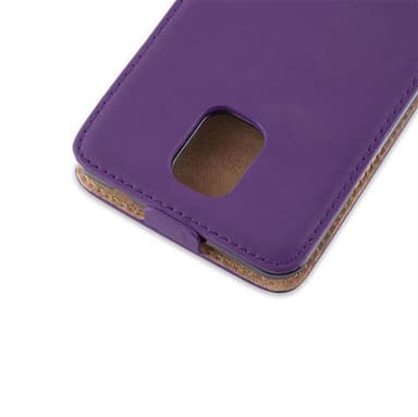 Samsung Galaxy NOTE 4 Deksel Flip Case (lilla)