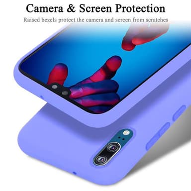 Huawei P20 silikondeksel case (lilla)