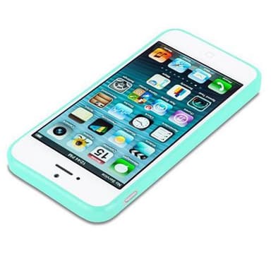 Deksel iPhone 5 / 5S / SE 2016 Silikon cover (blå)