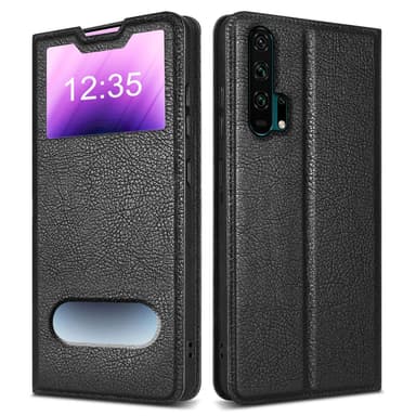 Honor 20 PRO lommebokdeksel cover (svart)