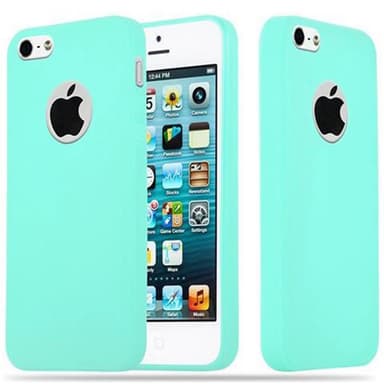 Deksel iPhone 5 / 5S / SE 2016 Silikon cover (blå)
