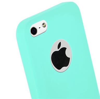Deksel iPhone 5 / 5S / SE 2016 Silikon cover (blå)
