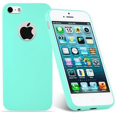 Deksel iPhone 5 / 5S / SE 2016 Silikon cover (blå)