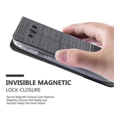Samsung Galaxy S3 / S3 NEO lommebokdeksel etui (grå)